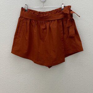 Calia Carrie Underwood Woven Paperbag Journey Trapunto Skort Womens size Large